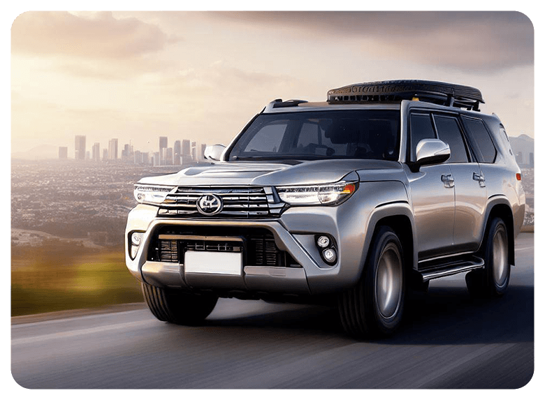 Toyota Prado covered by motor insurance policy